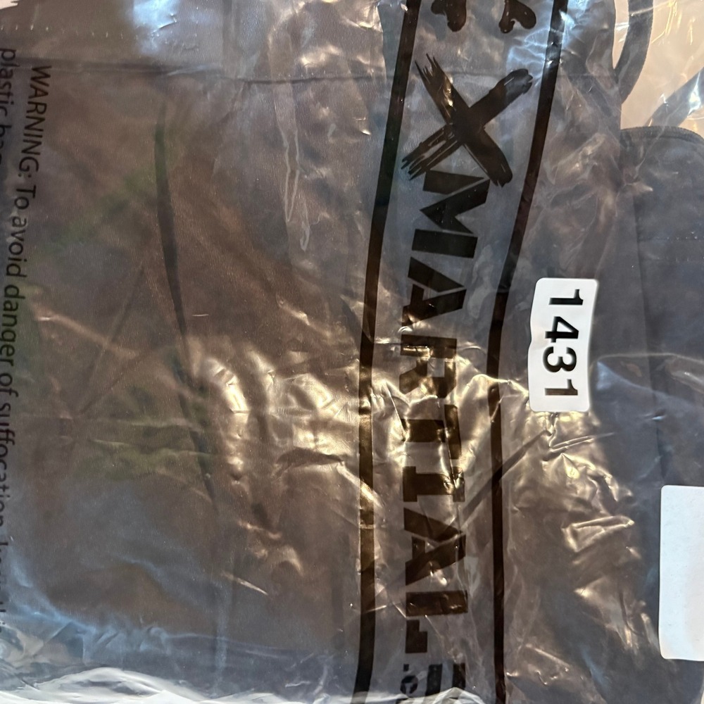 XMartial MMA Grappling Shorts Black Skull Performance Fight Gear Mens Large - Picture 8 of 8